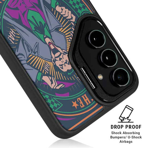DC Comics The Joker Casino Chip Galaxy S24 FE Kickstand Case