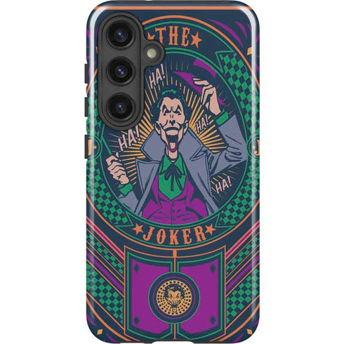 DC Comics The Joker Casino Chip Galaxy S25 Plus Impact Case
