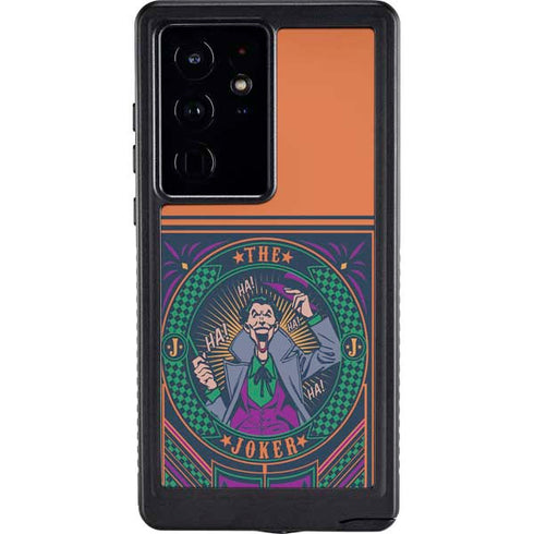 DC Comics The Joker Casino Chip Galaxy S24 Ultra Waterproof Case