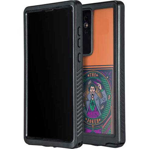 DC Comics The Joker Casino Chip Galaxy S24 Ultra Waterproof Case