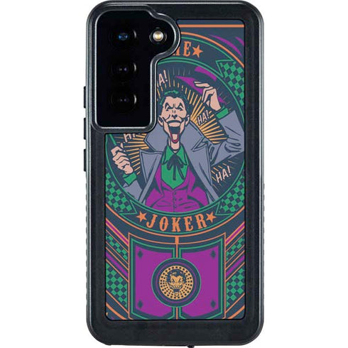 DC Comics The Joker Casino Chip Galaxy S24 Waterproof Case