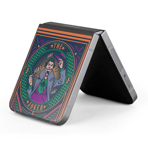 DC Comics The Joker Casino Chip Galaxy Z Flip6 Skin
