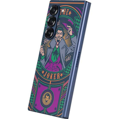 DC Comics The Joker Casino Chip Galaxy Z Fold6 Skin