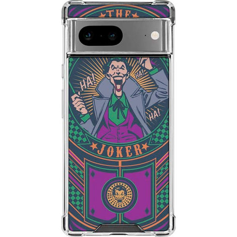 DC Comics The Joker Casino Chip Google Pixel 8a Clear Case
