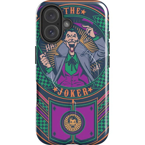 DC Comics The Joker Casino Chip iPhone 16 Magsafe Impact Case