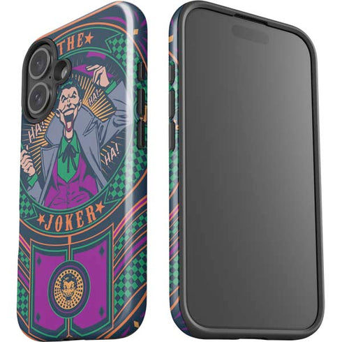 DC Comics The Joker Casino Chip iPhone 16 Plus Impact Case