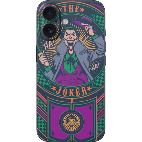 DC Comics The Joker Casino Chip iPhone 16 Skin