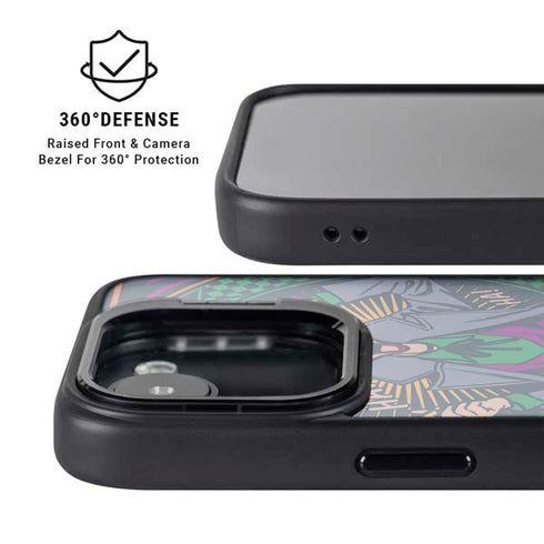 DC Comics The Joker Casino Chip iPhone 16e Kickstand Case