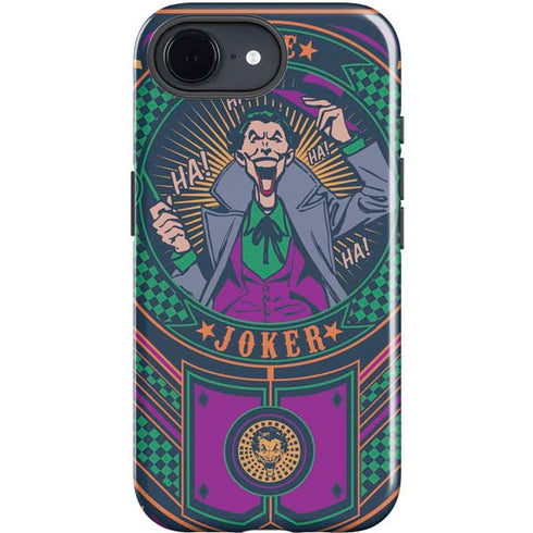 DC Comics The Joker Casino Chip iPhone 16e Impact Case