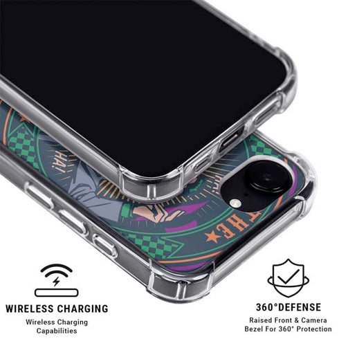 DC Comics The Joker Casino Chip iPhone 16e MagSafe Case