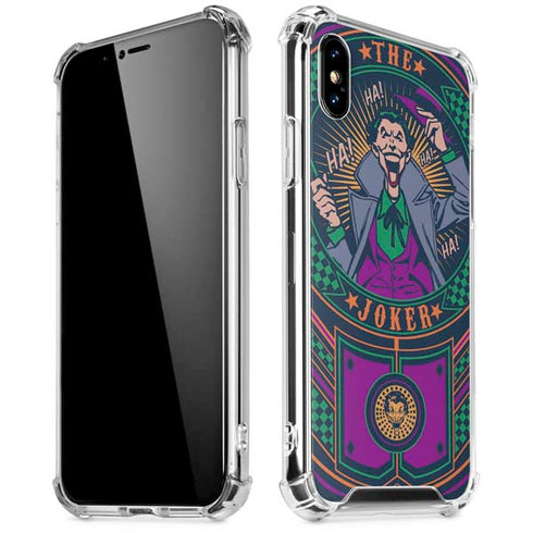 DC Comics The Joker Casino Chip iPhone X/XS Clear Case