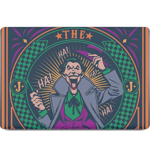DC Comics The Joker Casino Chip MacBook Skins