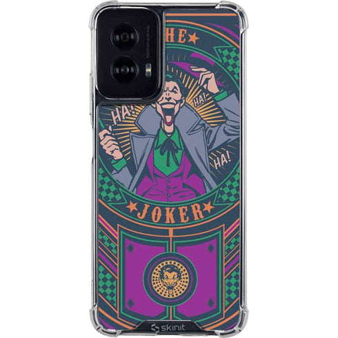 DC Comics The Joker Casino Chip Moto G Power 5G (2024) Clear Case