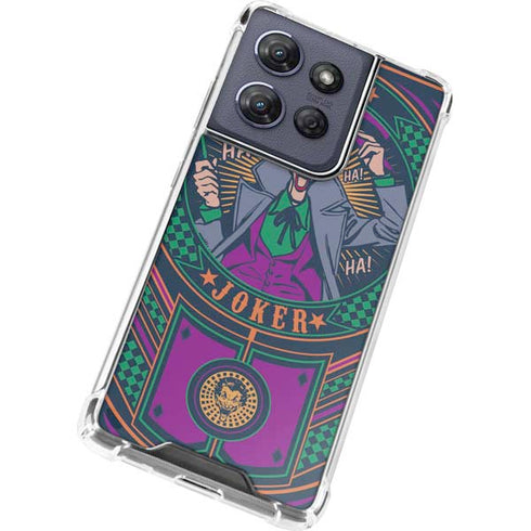 DC Comics The Joker Casino Chip Moto G Stylus 5G (2025) Clear Case
