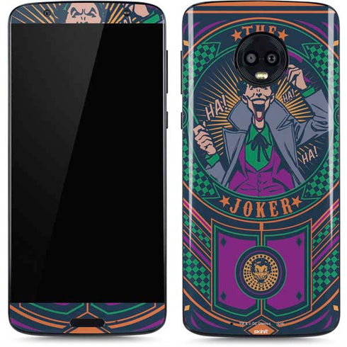 DC Comics The Joker Casino Chip Moto G6 Skin