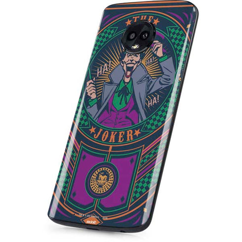 DC Comics The Joker Casino Chip Moto G6 Skin