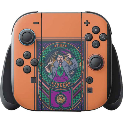 DC Comics The Joker Casino Chip Nintendo Switch 2 (2025) with Joy-Con Skin