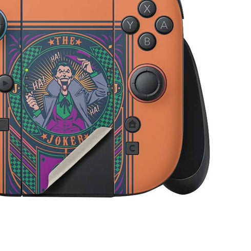 DC Comics The Joker Casino Chip Nintendo Switch 2 (2025) Joy-Con Controller Skin