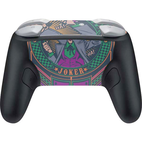 DC Comics The Joker Casino Chip Nintendo Switch 2 (2025) Pro Controller Skin