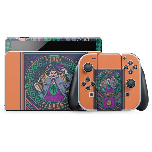 DC Comics The Joker Casino Chip Nintendo Skins