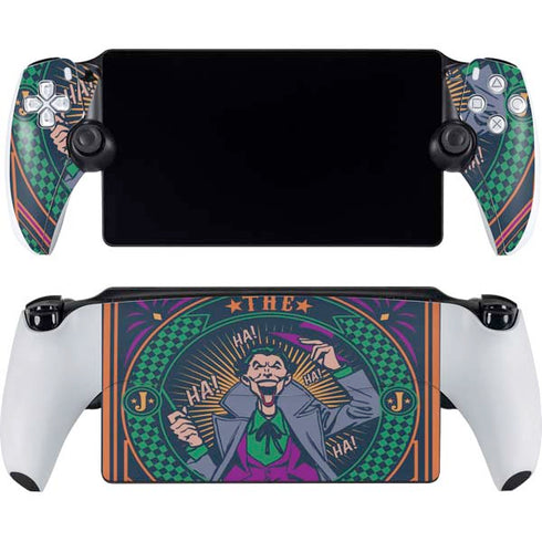 DC Comics The Joker Casino Chip PlayStation Portal Remote Player Skin