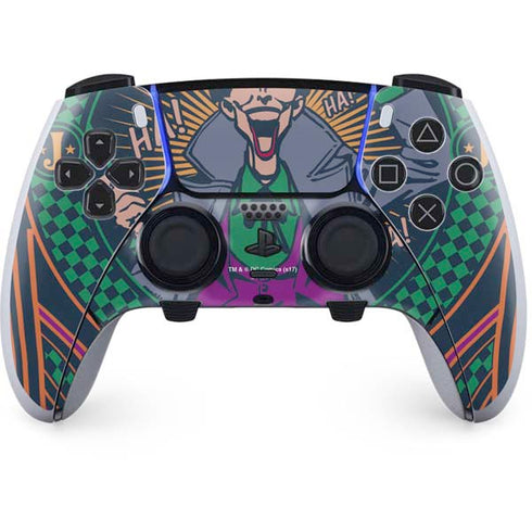 DC Comics The Joker Casino Chip PS5 DualSense Edge Pro Controller Skin