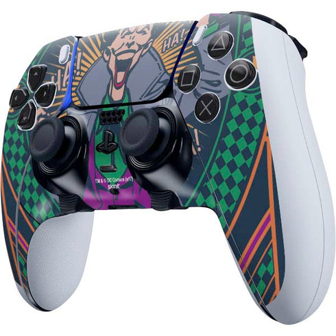 DC Comics The Joker Casino Chip PS5 DualSense Edge Pro Controller Skin