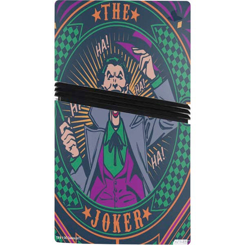 DC Comics The Joker Casino Chip PS5 Pro Console Skin