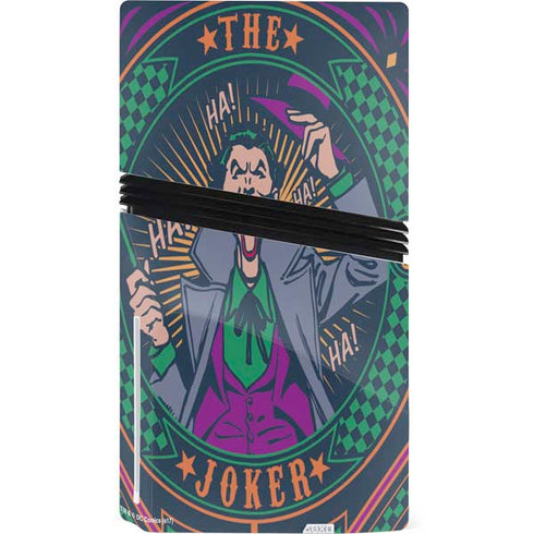 DC Comics The Joker Casino Chip PS5 Pro Disk Console Skin