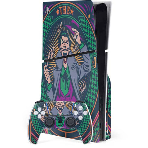 DC Comics The Joker Casino Chip PlayStation PS5 Skins