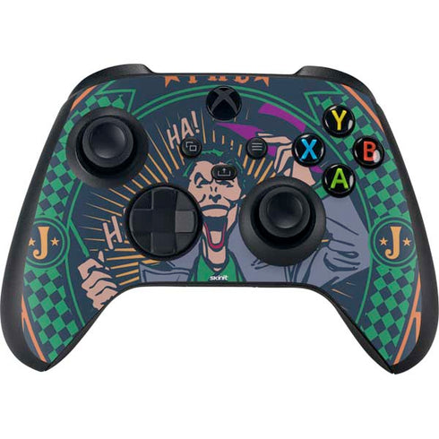 DC Comics The Joker Casino Chip Xbox Series X Controller Skin