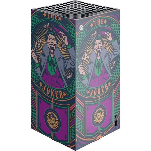 DC Comics The Joker Casino Chip XBox Series X Digital Edition Console Skin