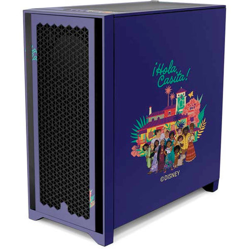 Disney Encanto Casita! Corsair 4000D Tempered Glass Mid-Tower ATX Case Skin