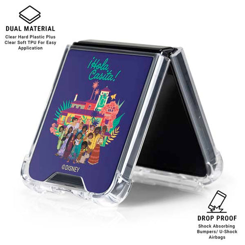 Disney Encanto Casita! Galaxy Z Flip7 Clear Case