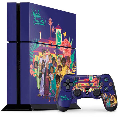 Disney Encanto Casita! PS4 Console and Controller Bundle Skin