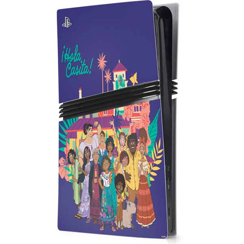 Disney Encanto Casita! PS5 Pro Console Skin