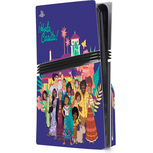 Disney Encanto Casita! PS5 Pro Disk Console Skin