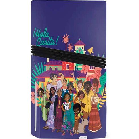 Disney Encanto Casita! PS5 Pro Disk Console Skin