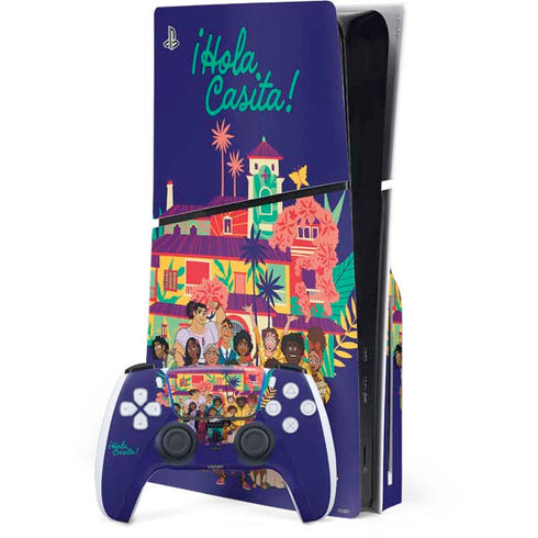 Disney Encanto Casita! PS5 Slim Disk Bundle Skin