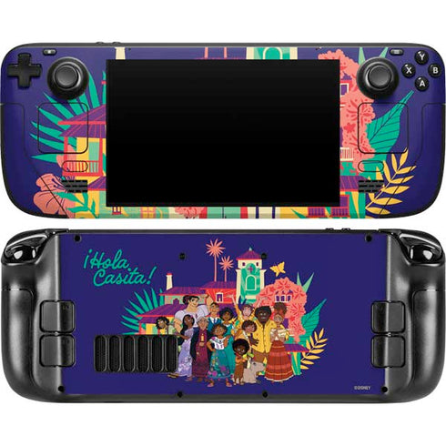 Disney Encanto Casita! Steam Deck Handheld Gaming Computer OLED Skin