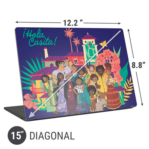 Disney Encanto Casita! Universal Laptop 15in (12.2 x 8.8in) Skin