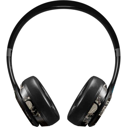 DC Comics Catwoman Vintage Action Pose Pattern Beats Solo 4 Wireless Headphones Skin