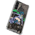 DC Comics Catwoman Vintage Action Pose Pattern Galaxy S24 FE Clear Case
