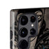 DC Comics Catwoman Vintage Action Pose Pattern Galaxy S25 Ultra Impact Case