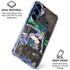 DC Comics Catwoman Vintage Action Pose Pattern Galaxy S25 Clear Case