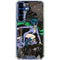 DC Comics Catwoman Vintage Action Pose Pattern Galaxy S25 FE Clear Case