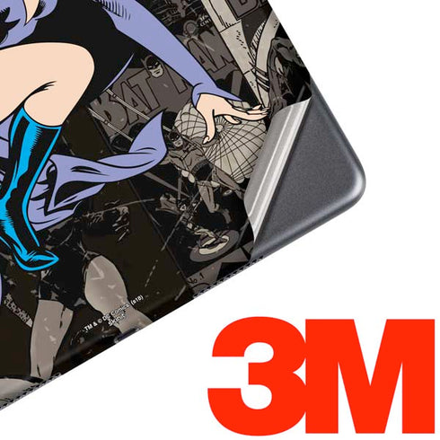 DC Comics Catwoman Vintage Action Pose Pattern iPad Skins