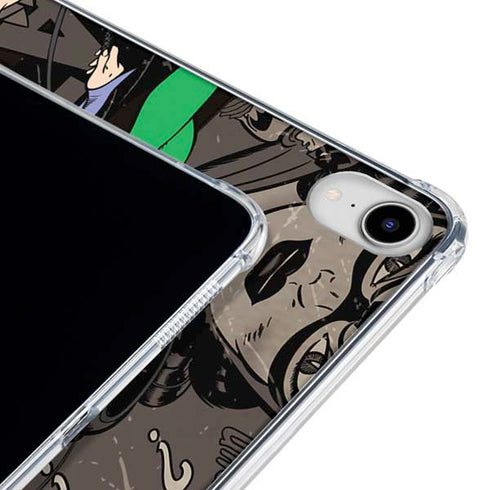 DC Comics Catwoman Vintage Action Pose Pattern iPad 11th Gen (2025) Clear Case