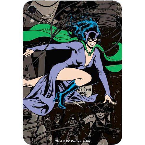 DC Comics Catwoman Vintage Action Pose Pattern Apple iPad Mini Skin