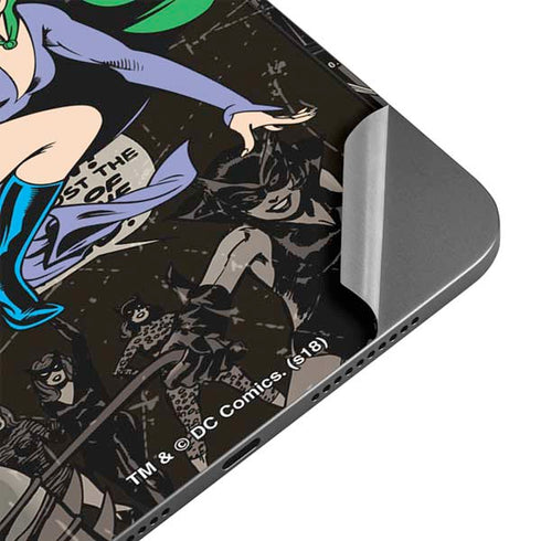 DC Comics Catwoman Vintage Action Pose Pattern Apple iPad Mini Skin